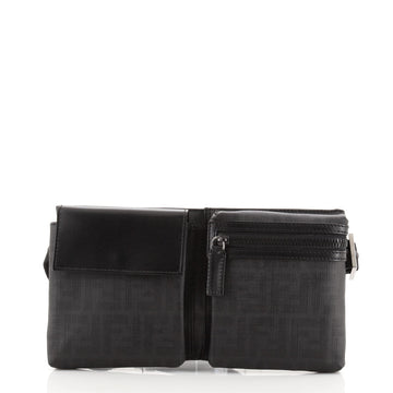 Fendi Pocket Belt Bag Zucca Coated Canvas Small