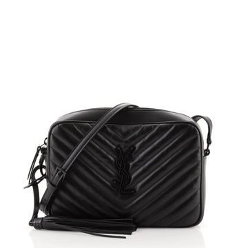 Saint Laurent Lou Camera Bag Matelasse Chevron Leather Small