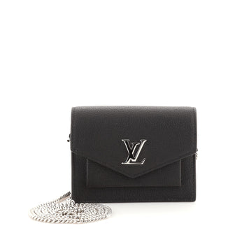 Louis Vuitton Mylockme Chain Pochette Leather Mini