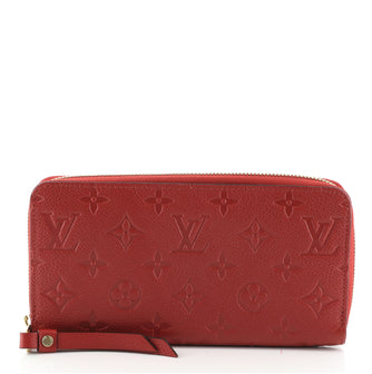 Louis Vuitton Zippy Wallet Monogram Empreinte Leather