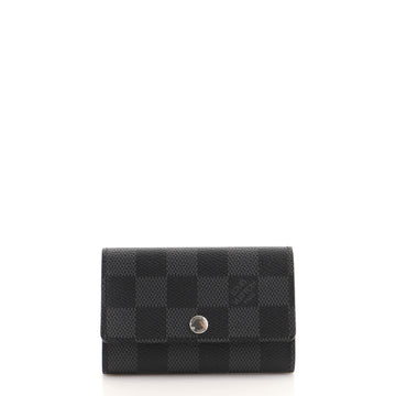 Louis Vuitton 6 Key Holder Damier Graphite
