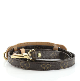 Louis Vuitton Adjustable Shoulder Strap Monogram Canvas 16mm