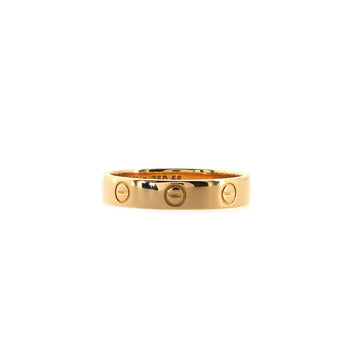 Cartier Love Wedding Band Ring 18K Rose Gold