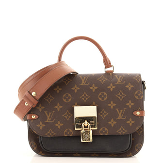 Louis Vuitton Vaugirard Handbag Monogram Canvas with Leather