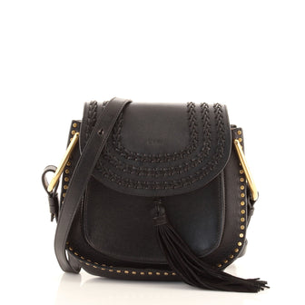 Chloe Hudson Handbag Whipstitch Leather Medium