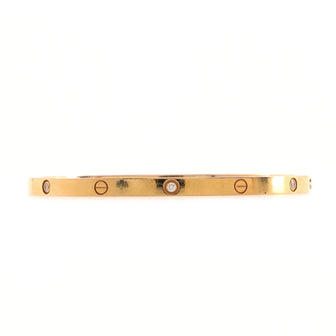 Cartier Love 6 Diamond Bracelet 18K Rose Gold and Diamonds Small