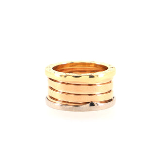 Bvlgari B.Zero1 Three Band Ring 18K Tricolor Gold