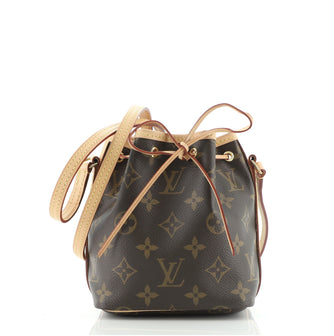 Louis Vuitton Noe Handbag Monogram Canvas Nano