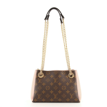 Louis Vuitton Surene Handbag Monogram Canvas with Leather BB