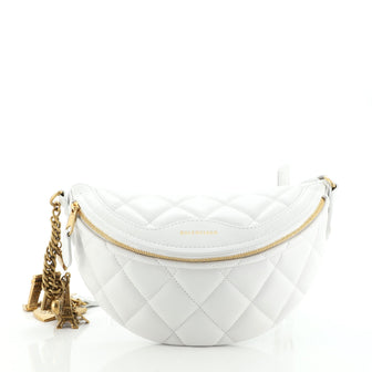 Balenciaga Souvenir Belt Bag Quilted Leather XXS