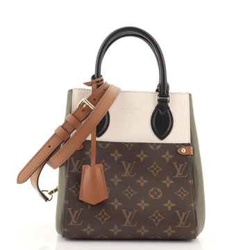 Louis Vuitton Fold Tote Monogram Canvas and Leather PM