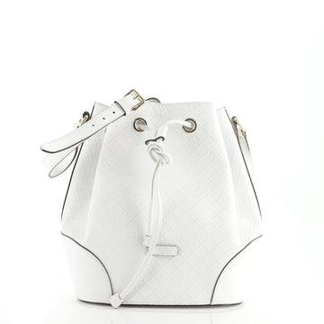 Gucci Bright Bucket Bag Diamante Leather Large