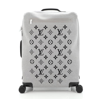 Louis Vuitton Horizon Soft Luggage Monogram Knit 55