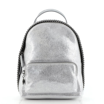 Stella McCartney Falabella Front Zip Backpack Shaggy Deer Mini