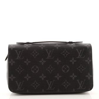 Louis Vuitton Zippy Wallet Monogram Eclipse Canvas XL