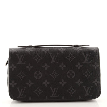 Louis Vuitton Zippy Wallet Monogram Eclipse Canvas XL