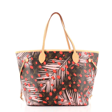 Louis Vuitton Neverfull NM Tote Limited Edition Monogram Jungle Dots MM
