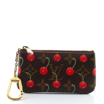 Louis Vuitton Key Pouch Limited Edition Monogram Cerises