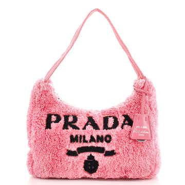 Prada Re-Edition 2000 Hobo Terry Cloth Mini