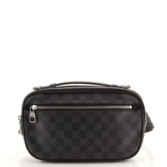 Louis Vuitton Ambler Waist Bag Damier Graphite