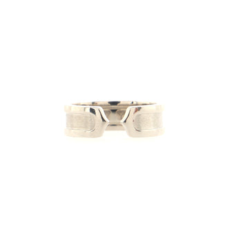 Cartier C de Cartier Ring 18K White Gold 6.5mm
